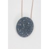 COLGANTE PLATA CIRCONITA BLACK