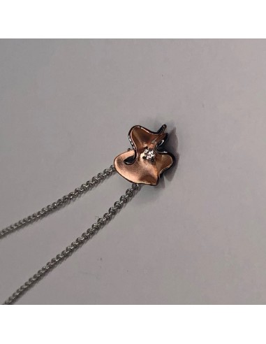 COLGANTE PLATA FLOR PEQUEÑA