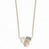 COLGANTE SWEET PEPITA TRIPLE NUDE CHAMPAGNE Y GREY