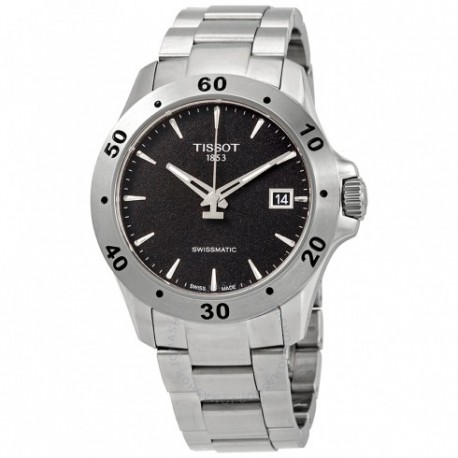 RELOJ TISSOT V8 /GR/STEEL/BLACK DIAL