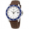 RELOJ TISSOT V8 GR/STEEL/LEATHER BROWN