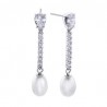 PENDIENTES P.DURAN SPOSATA PERLA