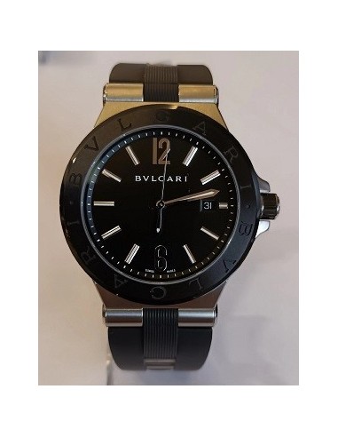 RELOJ BULGARI DIAGONO 42 ACERO Y CERAMICA AUTOMAT