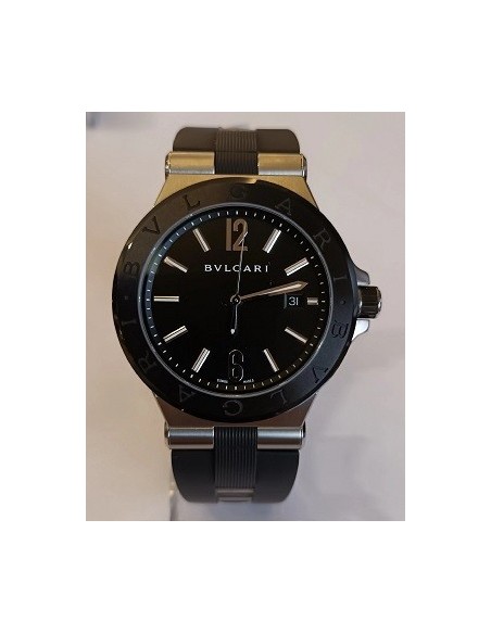 RELOJ BULGARI DIAGONO 42 ACERO Y CERAMICA AUTOMAT