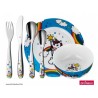 VAJILLA INFANTIL UNICORNIO 6 PIEZAS