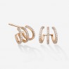 PENDIENTES GOLD&ROSES CRIOLLA TRIPLE
