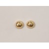 PENDIENTES ORO MEDIA BOLA 12