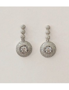 PENDIENETE PLATA CIRCONITAS 2