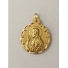 MEDALLA ESCAPULARIO ORO 21MM
