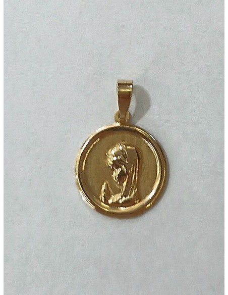 MEDALLA ORO VIRGEN NIÑA 