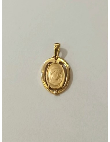 MEDALLA VIRGEN NIÑA ORO