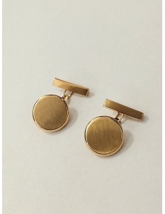 GEMELOS ORO REDONDO 2