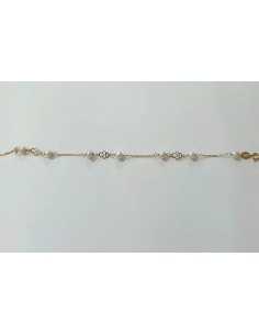 PULSERA ORO INFANTIL CON PERLITAS 2
