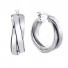 PENDIENTES P.DURAN PIAZZA TRIPLES ANCHOS