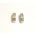 PENDIENTES OR.BCO CON DIAMANTES