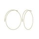 PENDIENTES MAGIC WIRE ORO AROS GRANDES