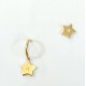 PENDIENTES ESTRELLA ORO DIFERENTES