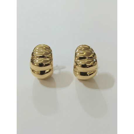 PENDIENTES ORO GALLONEADO