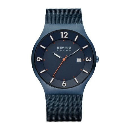 RELOJ BERING SOLAR ACERO ESF.AZUL 40MM