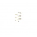 SORTIJA MAGIC WIRE ESPIRAL ORO CON CZ BLANCA