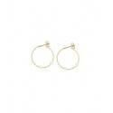 PENDIENTES ORO MAGIC WIRE ARO Y PERLAS