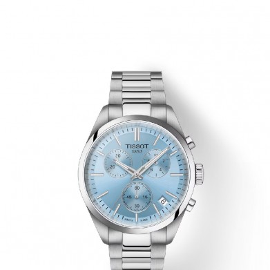 RELOJ TISSOT PR100 ESFERA AZUL CLARA ACERO