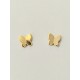 PENDIENTES ORO AMARILLO MARIPOSAS