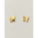 PENDIENTES ORO AMARILLO MARIPOSAS