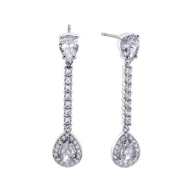 PENDIENTES P.DURAN SPOSATA PLATA GOTA