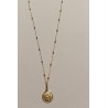 MEDALLA ORO ANGEL PEQUEÑO CON CADENA