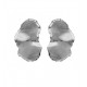 PENDIENTES V.CRUZ OVAL PLATA NEW YORK