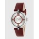 RELOJ GUCCI SM30 SILVER INDEX RED 