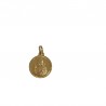 MEDALLA ORO ESCAPULARIO 16MM