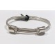 PULSERA PLATA NUDO 7 HILOS MUJER