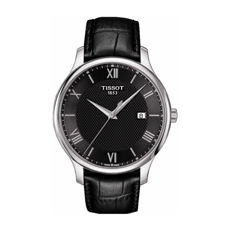 RELOJ TISSOT TRADITION BLACK DIAL