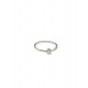SOLITARIO ORO BLANCO CON DIAMANTE 4GARRAS