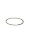 PULSERA ARO ORO BL Y CIRCONITAS