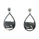 PENDIENTES CACERES PLATA GRANDE