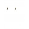 PENDIENTES ORO FLOR CON PERLA