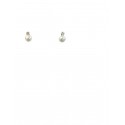 PENDIENTES TU Y YO PERLA Y CORAL 5MM