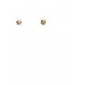 PENDIENTES ORO FLOR 6MM