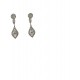 PENDIENTES ORO BLANCO Y CIRCONITA