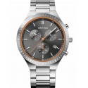 RELOJ BERING TITANIO ESF.NEGRA CON AGUJA NARANJA