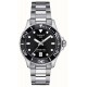 RELOJ TISSOT SEASTAR NEGRO CON BISEL , ACERO 