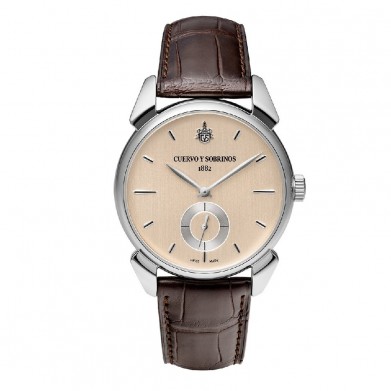 RELOJ CUERVO Y SOBRINOS HISTORIADOR SL 82 PEQ SEG