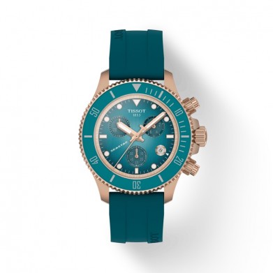 RELOJ SEASTAR 1000 CRONO 38 MM ESF TURQUESA
