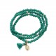 PULSERA P.DURAN JOLIE ELASTICA VERDE