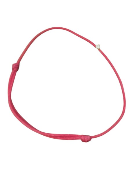 PULSERA MACRAME CON DIAMANTE  0.03CTS