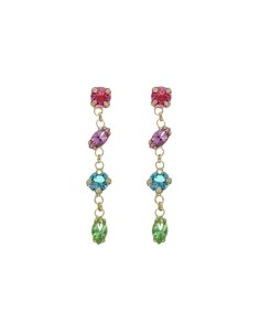 PENDIENTES V.CRUZ COLOURFUL  MULTICOLOR 