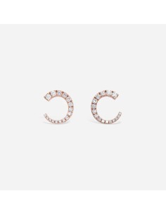 PENDIENTES GOLD&ROSES SASA ORO Y DIAMANTES